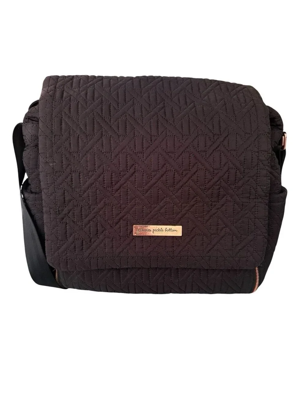 Petunia Pickle Bottom META Backpack Diaper Bag Neutral BLACK